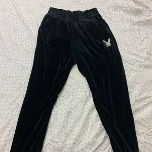 playboy velvet pants